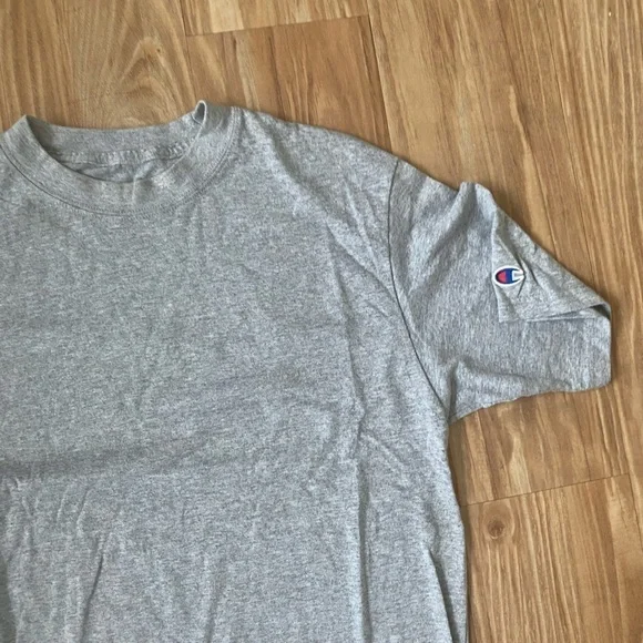Minimalist Grey Authentic Championship Brand T-Shirt - Picture 4 of 6